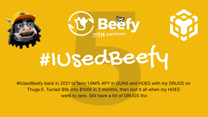 I used beefy BNB example